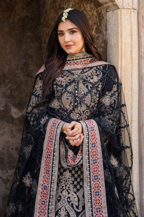 Imrozia Premium | Meeras Luxury Organza Net Unstitched Embroidered 3Pc Suit