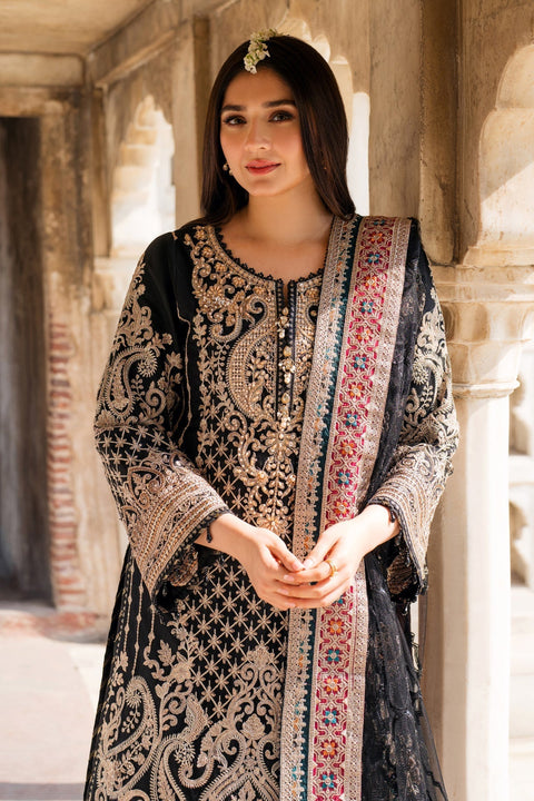 Imrozia Premium | Meeras Luxury Organza Net Unstitched Embroidered 3Pc Suit