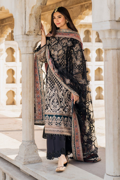 Imrozia Premium | Meeras Luxury Organza Net Unstitched Embroidered 3Pc Suit