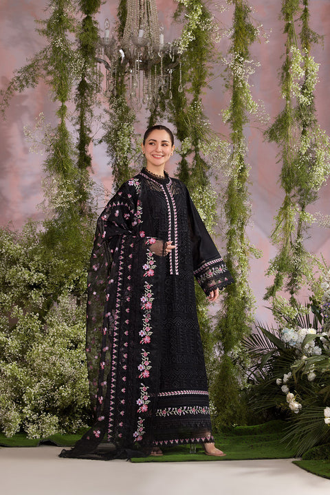 SOBIA NAZIR - 3PC LAWN EMBROIDERED SHIRT WITH EMBROIDERED DUPATTA AND TROUSER - KPR 225