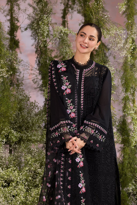SOBIA NAZIR - 3PC LAWN EMBROIDERED SHIRT WITH EMBROIDERED DUPATTA AND TROUSER - KPR 225