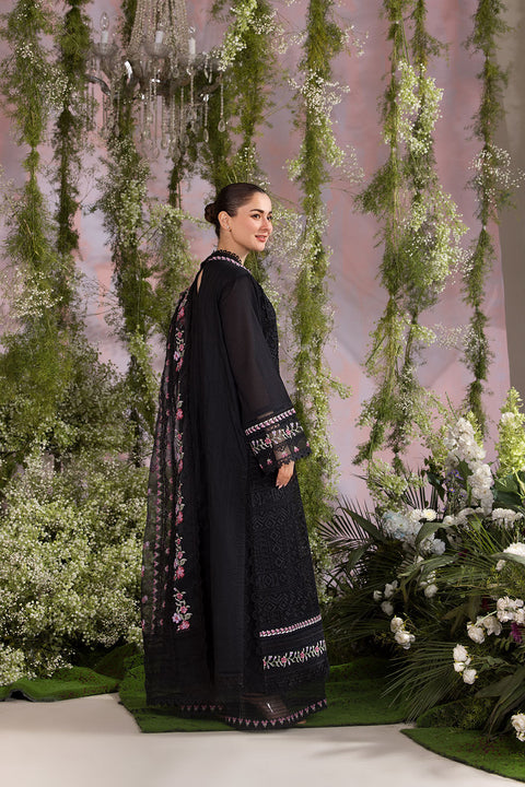 SOBIA NAZIR - 3PC LAWN EMBROIDERED SHIRT WITH EMBROIDERED DUPATTA AND TROUSER - KPR 225