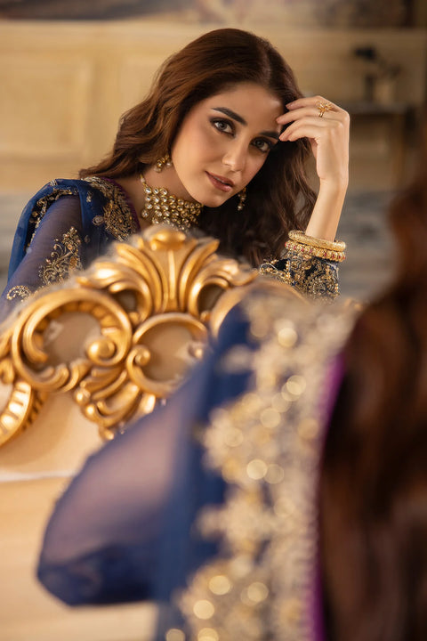 CHARIZMA - 3-Pc Unstitched Premium Luxury Handwork Chiffon with Premium Embroidered Dupatta DJW4-01