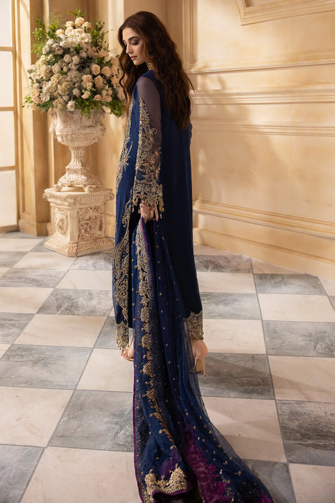 CHARIZMA - 3-Pc Unstitched Premium Luxury Handwork Chiffon with Premium Embroidered Dupatta DJW4-01