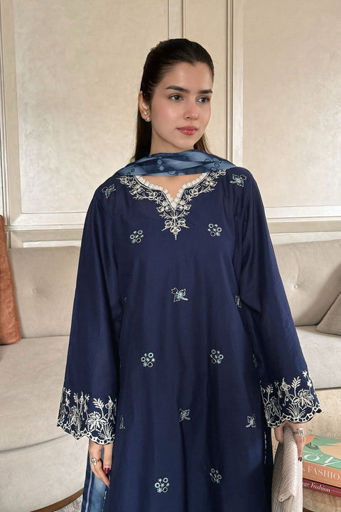 Maryum N Maria - 3-piece luxury unstiched embroidered dress- ( DUREYA - MSS5758)