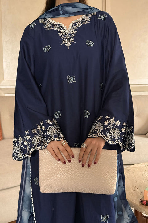 Maryum N Maria - 3-piece luxury unstiched embroidered dress- ( DUREYA - MSS5758)
