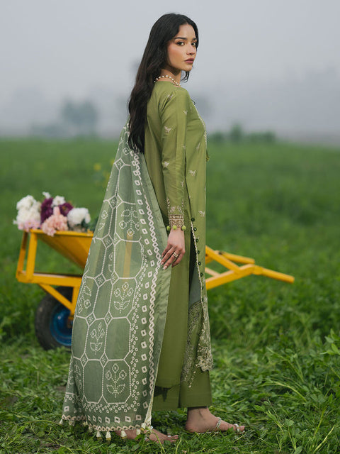 IZEL - Lawn Unstitched Embroidered Collection with Printed Dupatta - KPR26