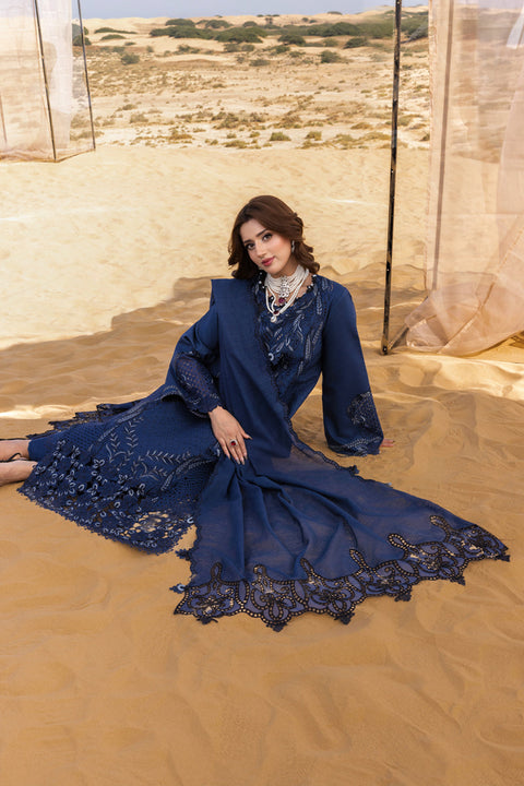 RANG RASIYA - 3 Piece Unstitched Embroidered Luxury Lawn Suit : Natalia