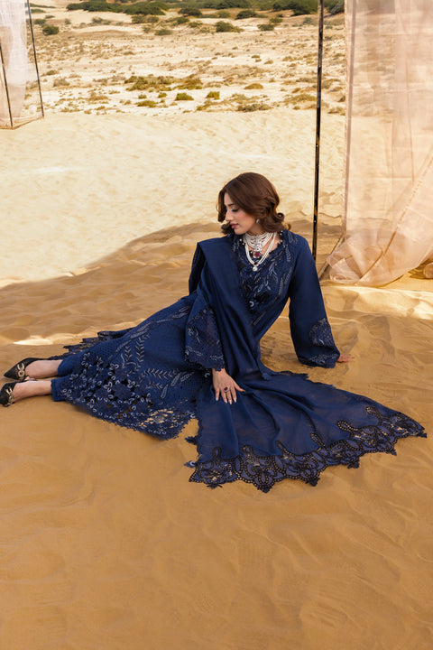 RANG RASIYA - 3 Piece Unstitched Embroidered Luxury Lawn Suit : Natalia