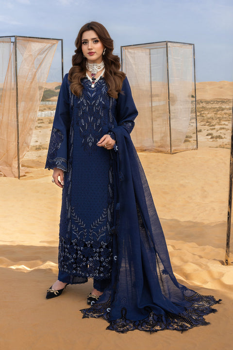 RANG RASIYA - 3 Piece Unstitched Embroidered Luxury Lawn Suit : Natalia