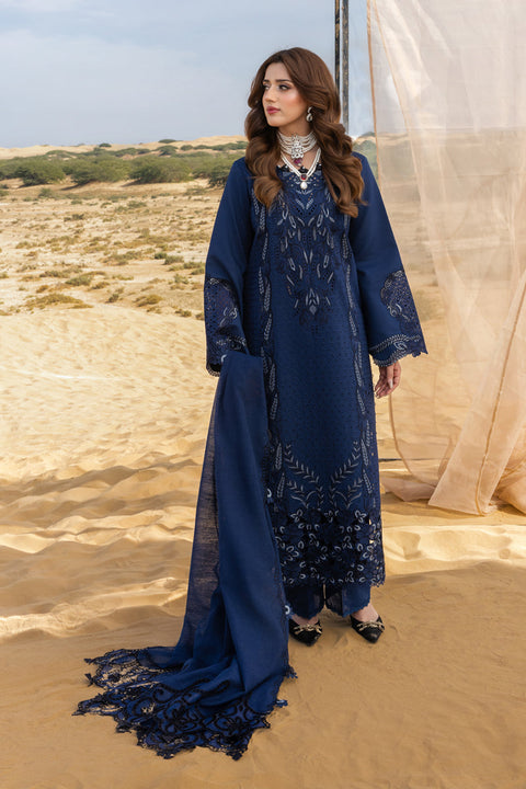 RANG RASIYA - 3 Piece Unstitched Embroidered Luxury Lawn Suit : Natalia