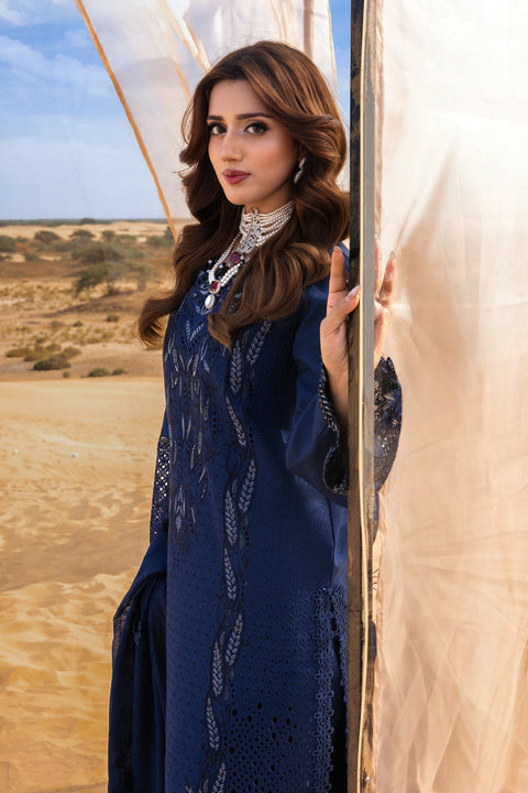 RANG RASIYA - 3 Piece Unstitched Embroidered Luxury Lawn Suit : Natalia