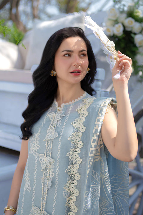 RANG RASIYA - Luxury Lawn Embroidered Unstitched 3 Piece - Ayla
