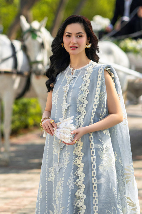 RANG RASIYA - Luxury Lawn Embroidered Unstitched 3 Piece - Ayla