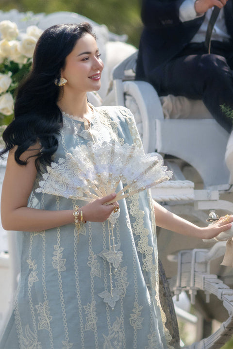 RANG RASIYA - Luxury Lawn Embroidered Unstitched 3 Piece - Ayla