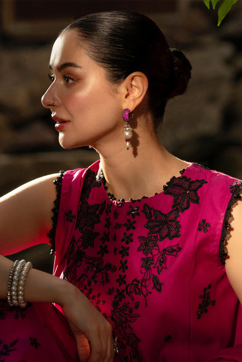 RANG RASIYA - Luxury Lawn Embroidered Unstitched 3 Piece - Maya