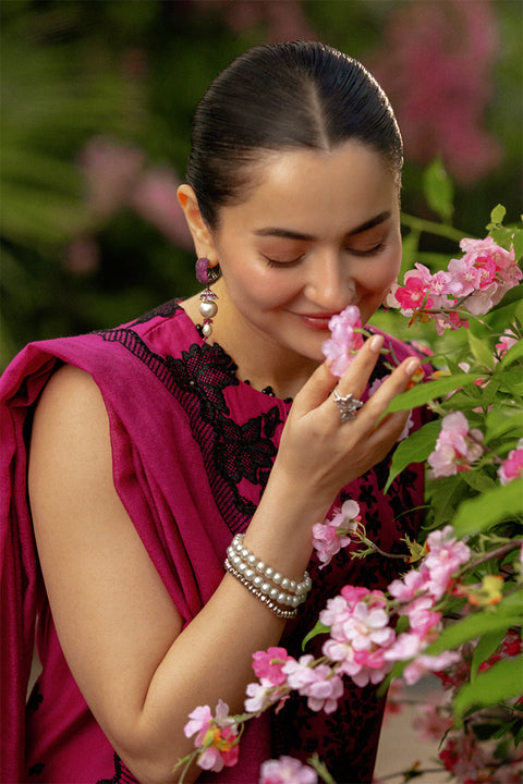RANG RASIYA - Luxury Lawn Embroidered Unstitched 3 Piece - Maya