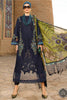MARIA B -3PC Lawn Embroidered SHIRT WITH CHIFFON Embroidered DUPATTA AND TROUSER - MBL-2313B