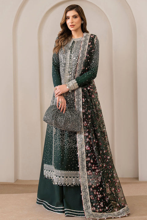 JAZMINE - Unstitched Embroidered Chiffon Suit | ST-2