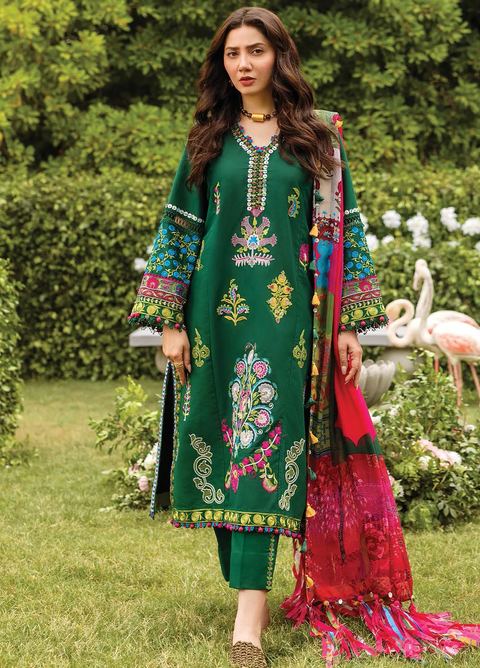 Winter Collection - Siraa  - KPR-02 B (GREEN)