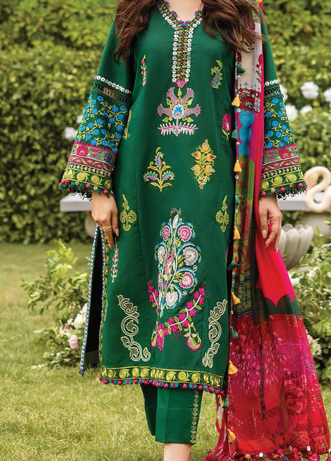 Winter Collection - Siraa  - KPR-02 B (GREEN)