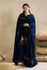 ZARA SHAHJAHAN - 3PC DHANAK EMBROIDERED SHIRT WITH DHANAK EMBROIDERED SHAWL AND TROUSER - KPR 0384