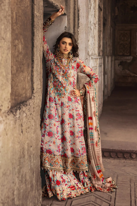 Charizma Vasal Vol-02 Embroidered Chiffon Unstitched 3Pc Suit VSL25-08