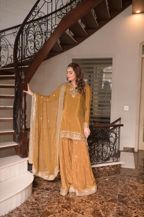 Aneelas Luxury Lawn 3 Piece Unstitched - bn21