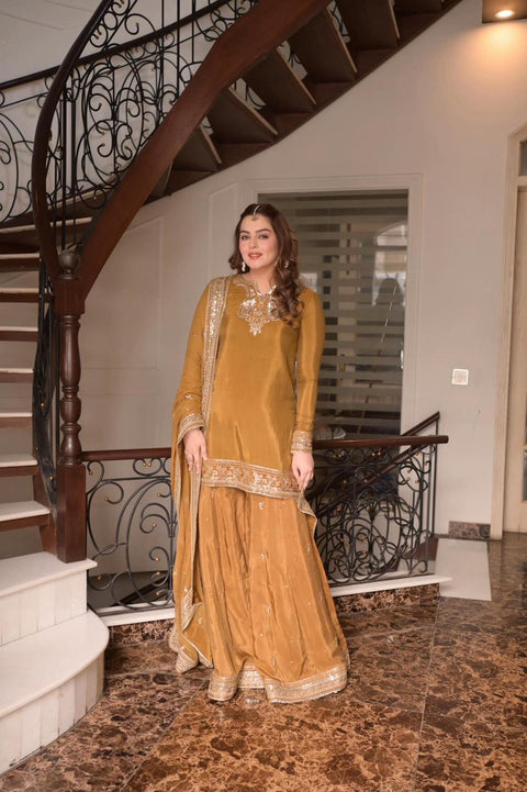 Aneelas Luxury Lawn 3 Piece Unstitched - bn21