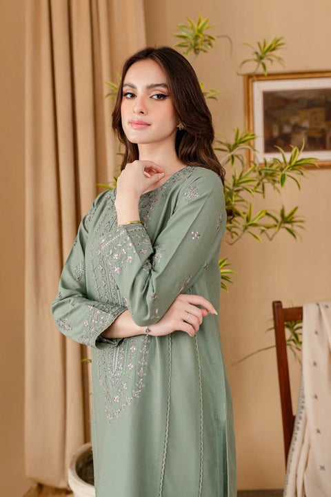 BATIK - 3PC LAWN EMBROIDERED SHIRT WITH LAWN EMBROIDERED DUPATTA AND TROUSER - HZG1479 - Kaprang