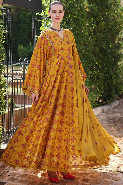 Bareeze - 3PC DHANAK EMBROIDERED SHIRT HEAVY EMBROIDERED SHAWL DUPATTA AND TROUSER - KPR05