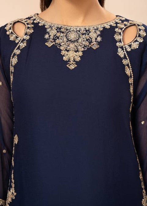 AGHA NOOR -  LUXURY EMBROIDERED CHIFFON FORMALS - Zarpash