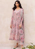 IZNIK - 3PC LAWN CHICKENKARI EMBROIDERED SHIRT WITH CHIFFON EMBROIDERED DUPATTA AND COTTON TROUSER - KPR-DAHILA