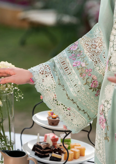 ELAF Embroidered Lawn Suits Unstitched 3 Piece 2B ZOYA - Luxury Collection