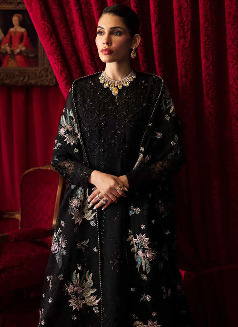 Elanora by Nureh Embroidered Organza Suit Unstitched 3 Piece NU24E NEL-53