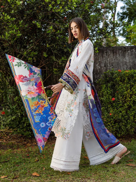 Esmel Mon Tresor Luxe Lawn Unstitched Embroidered 3Pc -08
