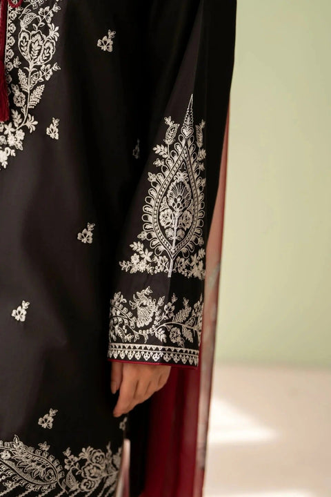 Marwa - 3-piece luxury unstiched embroidered dress- (chaudharyarts)
