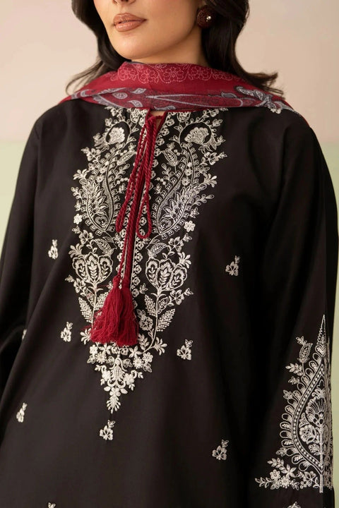 Marwa - 3-piece luxury unstiched embroidered dress- (chaudharyarts)