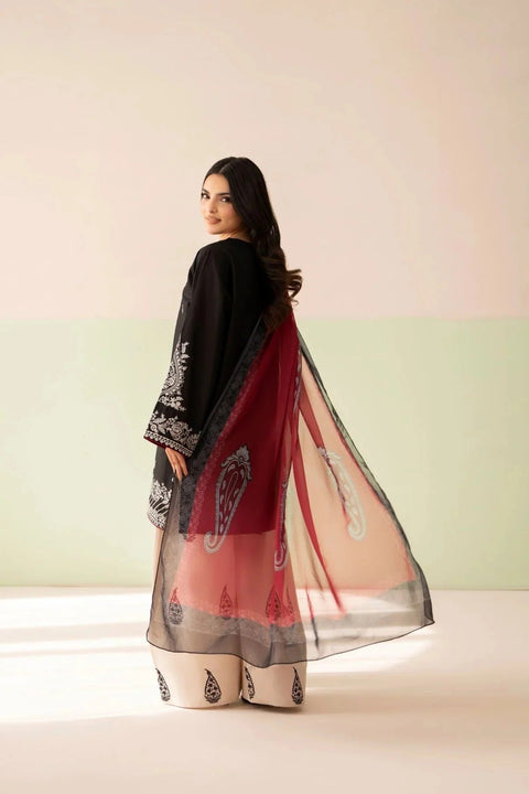 Marwa - 3-piece luxury unstiched embroidered dress- (chaudharyarts)