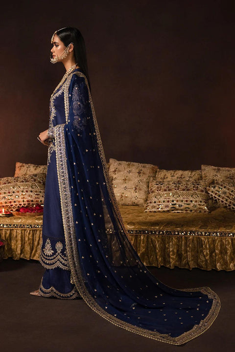 Afrozeh Divani Unstitched Embroidered Velvet 3 Pieces Suit AS-V1-01 MAYA