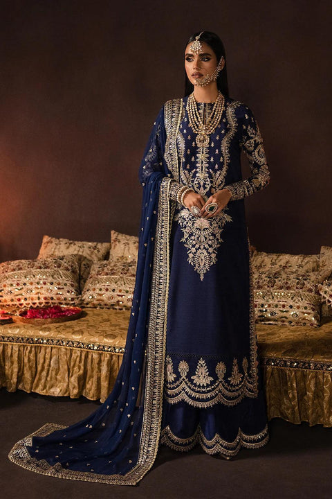Afrozeh Divani Unstitched Embroidered Velvet 3 Pieces Suit AS-V1-01 MAYA