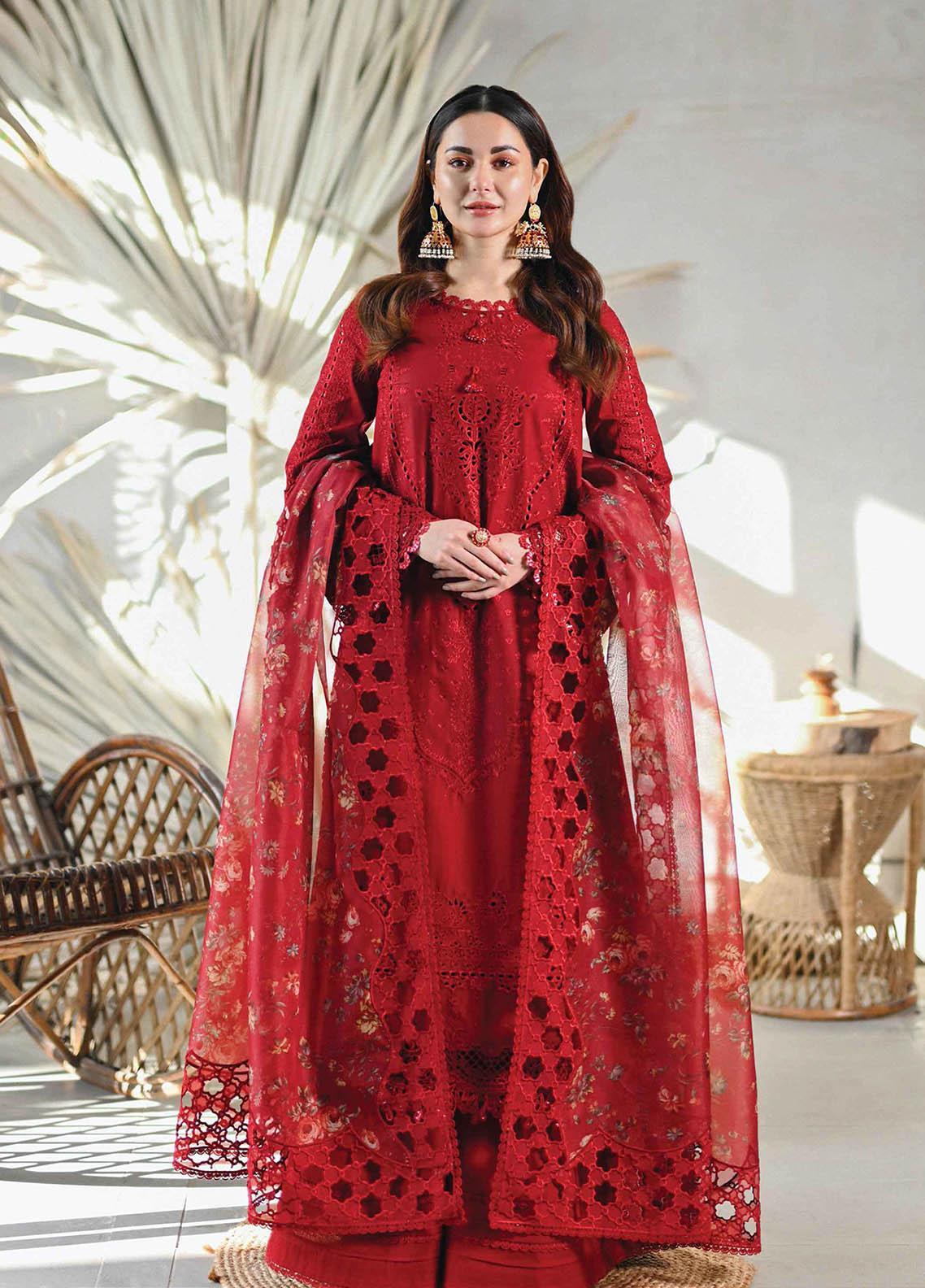 Sahil by Qalamkar Embroidered Lawn Suits Unstitched 3 Piece QLM23S SP ...