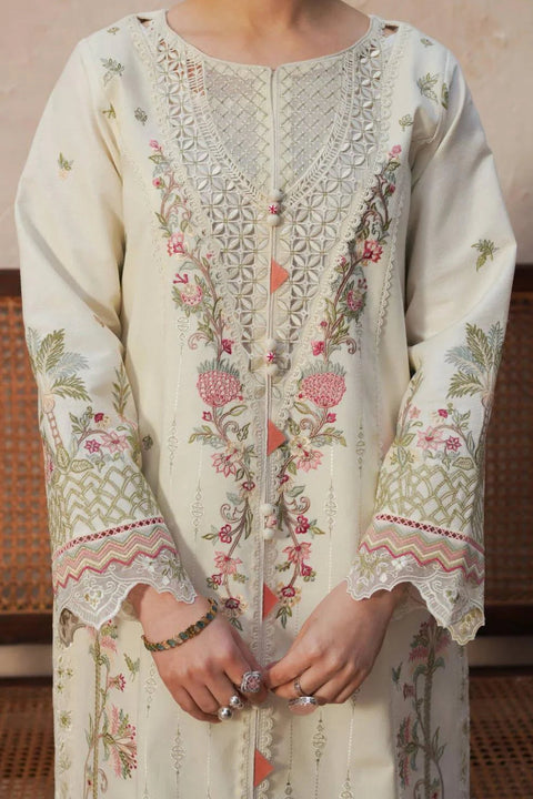 JEEM - Lawn Unstitched Embroidered Collection with Embroidered Dupatta - KPR29