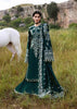Hussain Rehar- 3-piece luxury unstiched embroidered dress- dhannk dress with Pashimna Shawl